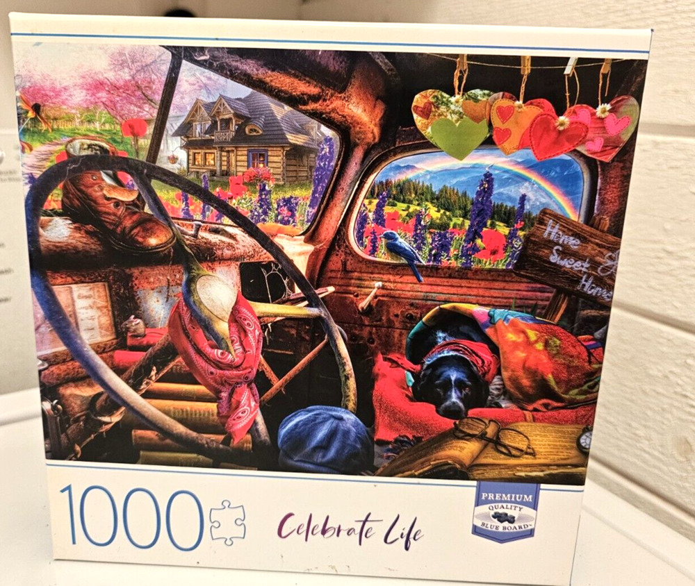 Home Sweet Home 1000 Piece Jigsaw Puzzle Celebrate Life by Cardinal